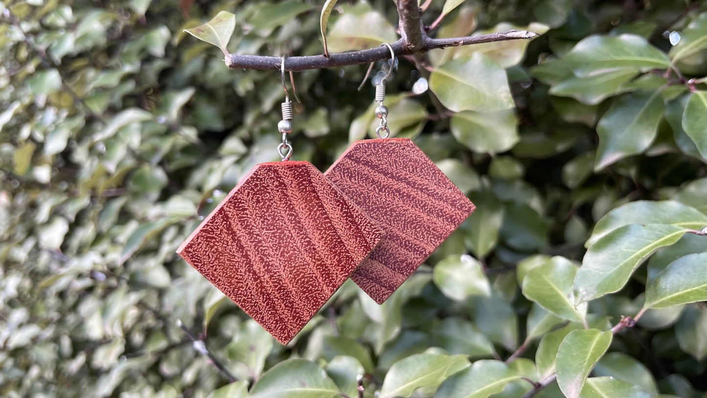 Redgum earrings