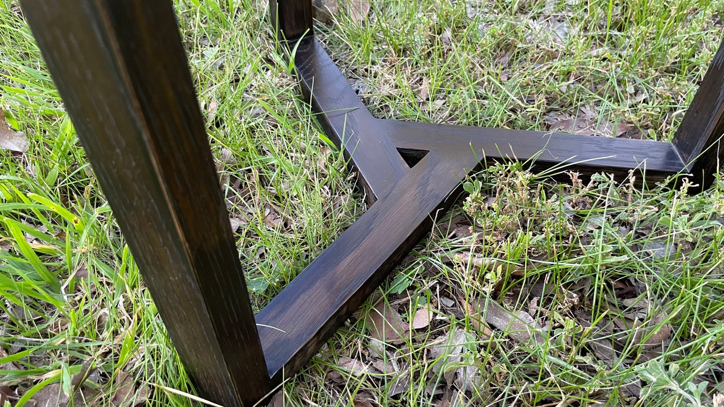 American Oak Side Table